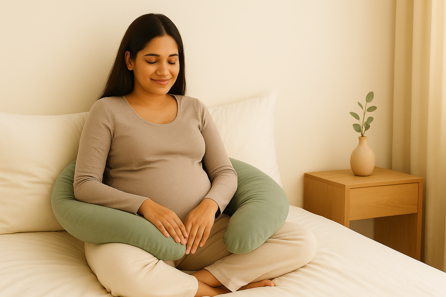 C Shaped Pregnancy Pillow